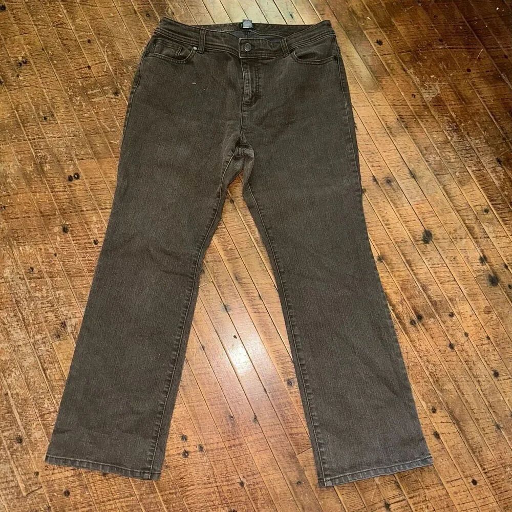 Chico’s Additions brown everyday minimalist 2/12 short pants